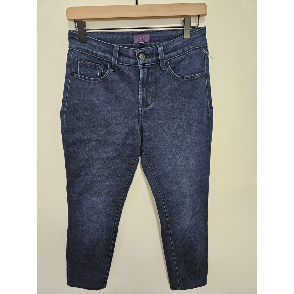 NYDJ Ami Skinny Legging Jeans Dark Wash Lift Tuck Technology Petite 4P